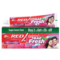 Dabur Ayurvedic Red Bae Fresh Toothpaste Gel Dabur Ayurvedic Red Bae Fresh Toothpaste Gel
