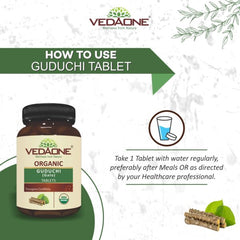 Vedaone Ayurvedic Organic Guduchi 750mg 60 Tablets Vedaone Ayurvedic Organic Guduchi 750mg 60 Tablets