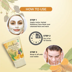 Moha Cosmetics Herbal Radiance Face Mask 100g Moha Cosmetics Herbal Radiance Face Mask 100g