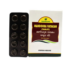Nagarjuna Ayurvedic Mandoora Vatakam 100 Tablets Nagarjuna Ayurvedic Mandoora Vatakam 100 Tablets