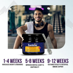 Leeford Funtime Shilajit Gold Resin With Ashwagandha,Kali Musli For Men Swarna Bhasma 20g Leeford Funtime Shilajit Gold Resin With Ashwagandha,Kali Musli For Men Swarna Bhasma 20g