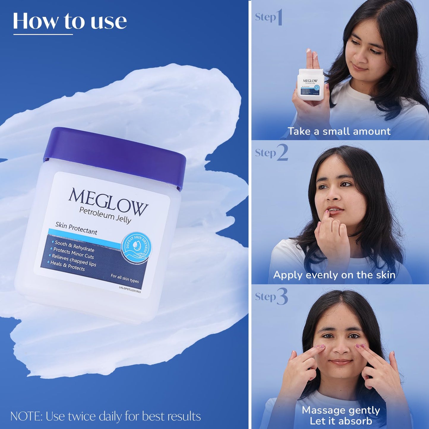 Leeford Meglow Petroleum Jelly 100g