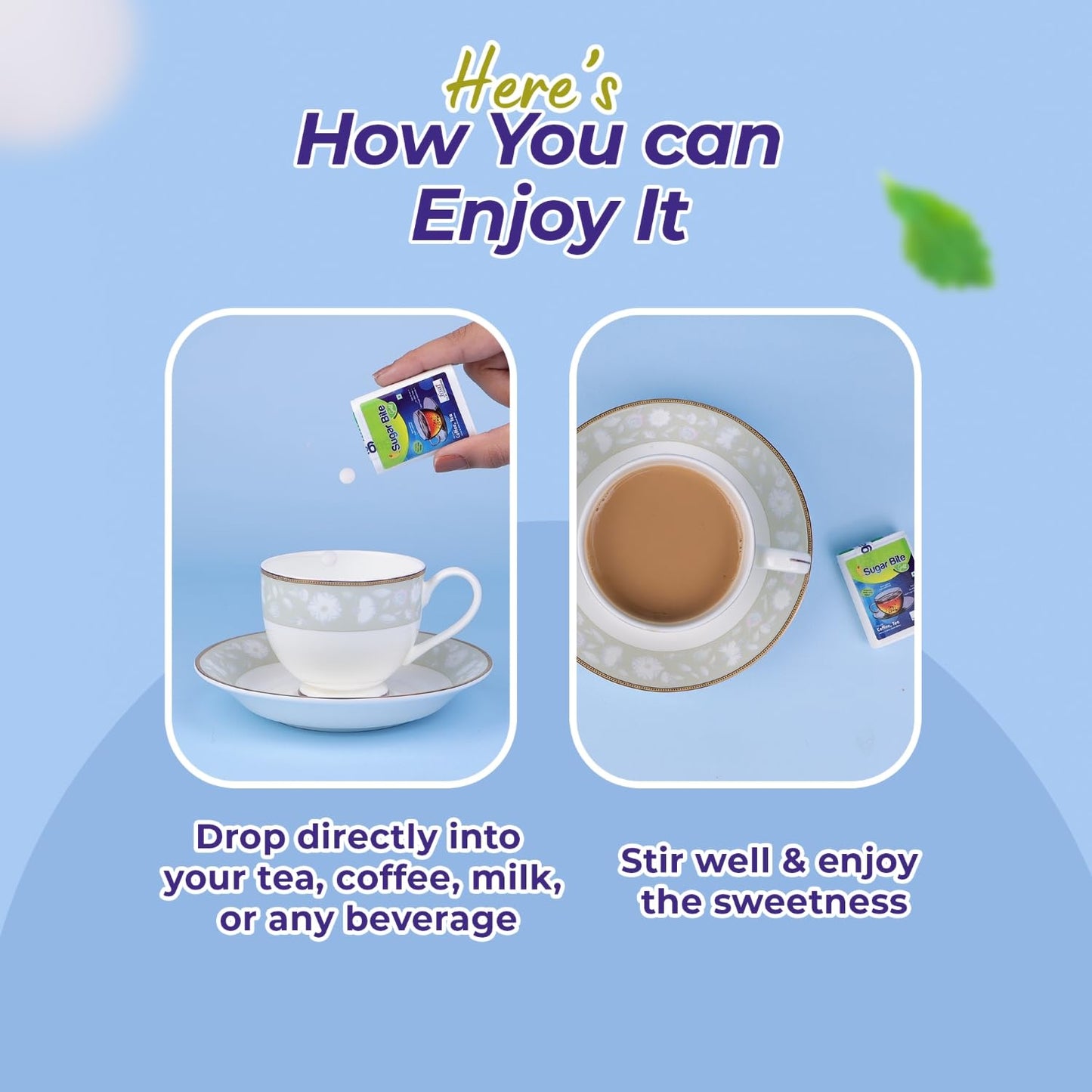 Leeford Sugar Bite Gold Sweetener Pellets 300 Tablets