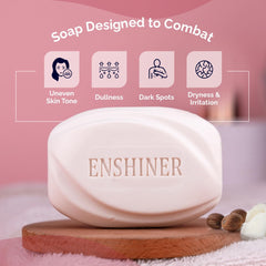 Leeford Enshiner Skin Brightening And Lightening Soap With Kojic Acid 75g Leeford Enshiner Skin Brightening And Lightening Soap With Kojic Acid 75g