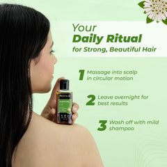 Leeford 100% Ayurvedic Navyug Bhringraj Hair Oil 120ml Leeford 100% Ayurvedic Navyug Bhringraj Hair Oil 120ml