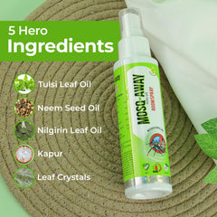 Leeford Mosq Away Mosquito Repellent Room Spray 100ml Leeford Mosq Away Mosquito Repellent Room Spray 100ml