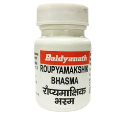 Baidyanath Ayurvedic Raupyamakshik Bhasma Powder 10gm Baidyanath Ayurvedic Raupyamakshik Bhasma Powder 10gm