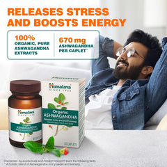 Himalaya Ayurvedic Organic Ashwagandha 30 & 60 Caplets Himalaya Ayurvedic Organic Ashwagandha 30 & 60 Caplets