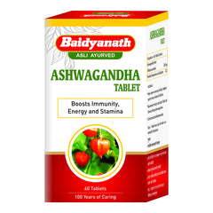 Baidyanath Ayurvedic (Jhansi) Ashwagandha 60 Tablets Baidyanath Ayurvedic (Jhansi) Ashwagandha 60 Tablets