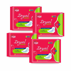 Leeford Dryvel Sanitary Napkins Ultra XXL Leeford Dryvel Sanitary Napkins Ultra XXL