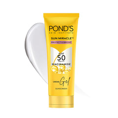 POND's Sun Miracle Spf 50 Pa+++ Crème Gel Sunscreen POND's Sun Miracle Spf 50 Pa+++ Crème Gel Sunscreen