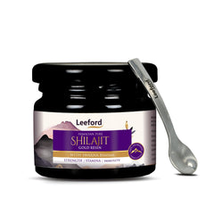 Leeford Himalyan Pure Shilajit Gold Resin With Swarna Bhasma 20g Leeford Himalyan Pure Shilajit Gold Resin With Swarna Bhasma 20g