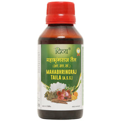 Patanjali Divya Mahabhringraj Taila Oil 100ml Patanjali Divya Mahabhringraj Taila Oil 100ml