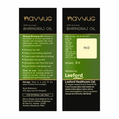 Leeford 100% Ayurvedic Navyug Bhringraj Hair Oil 120ml Leeford 100% Ayurvedic Navyug Bhringraj Hair Oil 120ml