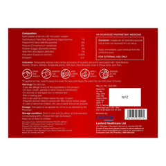 Leeford Quik Relif Topical Patch (58Mmx87Mm) 1 x 3 Patches Leeford Quik Relif Topical Patch (58Mmx87Mm) 1 x 3 Patches