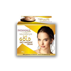 Patanjali Saundarya Gold Face Massage Cream 40g Patanjali Saundarya Gold Face Massage Cream 40g