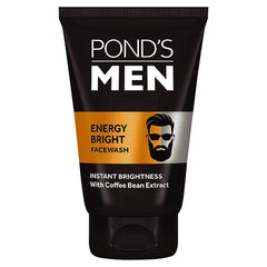 Pond's Men Energy Bright,Pimple Clear and Pollution Out Facewash 100g Pond's Men Energy Bright,Pimple Clear and Pollution Out Facewash 100g