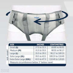 Leeford Hernia Belt Color Beige Ya Grey Leeford Hernia Belt Color Beige Ya Grey