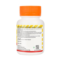 Bakson's Vitamin C Quercetin Dihydrate & Zinc Immunity Booster 30 Capsules Bakson's Vitamin C Quercetin Dihydrate & Zinc Immunity Booster 30 Capsules
