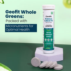 Leeford Geofit Whole Greens Effervescent 15 Tablets Leeford Geofit Whole Greens Effervescent 15 Tablets