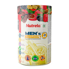 Patanjali Nutrela Men's Superfood Powder Vanilla 400gm Patanjali Nutrela Men's Superfood Powder Vanilla 400gm