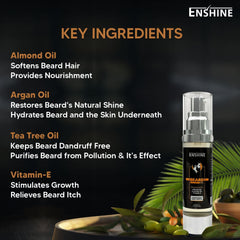 Leeford Enshine Beard Oil Infused 50ml Leeford Enshine Beard Oil Infused 50ml