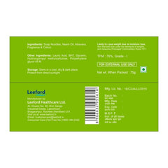 Leeford Lee Neem Anti Bacterial Neem And Aloevera Soap Leeford Lee Neem Anti Bacterial Neem And Aloevera Soap