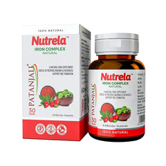 Patanjali Nutrela Iron Complex Natural 30 Capsules Patanjali Nutrela Iron Complex Natural 30 Capsules