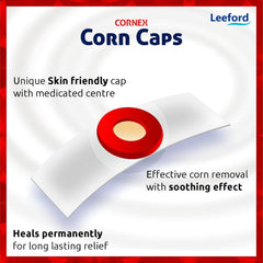 Leeford Cornex Corn Cap 1 Box 40 Strips Leeford Cornex Corn Cap 1 Box 40 Strips