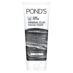 POND'S Pure Detox Mineral Clay Activated Charcoal Facial Foam 90g POND'S Pure Detox Mineral Clay Activated Charcoal Facial Foam 90g