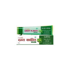 Patanjali Dant Kanti Aloevera Gel Toothpaste 80g Patanjali Dant Kanti Aloevera Gel Toothpaste 80g