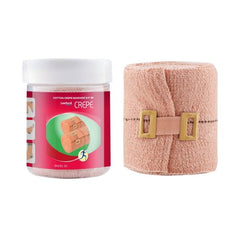 Leeford Cotton Crepe Pain Relief Bandage 6cm x 4m Leeford Cotton Crepe Pain Relief Bandage 6cm x 4m