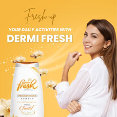 Leeford Dermi Fresh Prickly Heat Powder Jasmine,Sandal,Extra Cool,Lavender,Rose and Lemon Fragrance Leeford Dermi Fresh Prickly Heat Powder Jasmine,Sandal,Extra Cool,Lavender,Rose and Lemon Fragrance