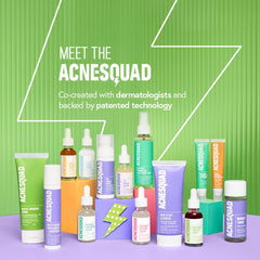 Acne Squad Weekly Warrior Scrub With Papain Enzyme + AHA + Natural Cellulose Cream 100g Acne Squad Weekly Warrior Scrub With Papain Enzyme + AHA + Natural Cellulose Cream 100g