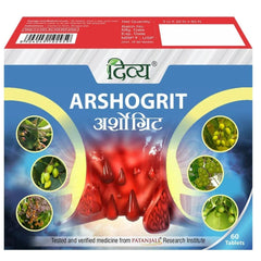 Patanjali Divya Arshogrit 60 Tablets Patanjali Divya Arshogrit 60 Tablets