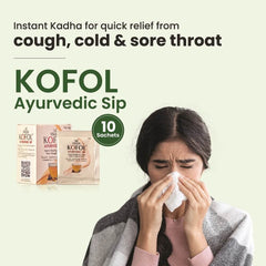 Charak Kofol Ayurvedic Sip Instant Kadha Powder 10 X 3g Charak Kofol Ayurvedic Sip Instant Kadha Powder 10 X 3g