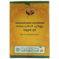Vaidyaratnam Sankhupushpi Choornam Powder 100g Vaidyaratnam Sankhupushpi Choornam Powder 100g