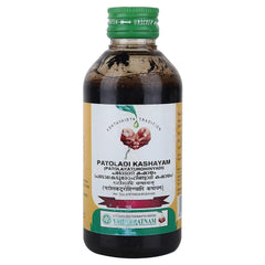 Vaidyaratnam Patoladi Kashayam Liquid 200 Ml Vaidyaratnam Patoladi Kashayam Liquid 200 Ml