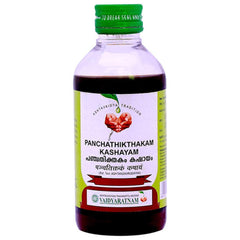 Vaidyaratnam Panchathikthakam Kashayam Liquid 200 Ml Vaidyaratnam Panchathikthakam Kashayam Liquid 200 Ml