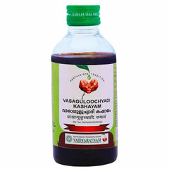 Vaidyaratnam Vasaguloochyadi Kashayam Liquid 200ml Vaidyaratnam Vasaguloochyadi Kashayam Liquid 200ml