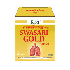 Patanjali Divya Swasari Gold 20 Capsule Patanjali Divya Swasari Gold 20 Capsule
