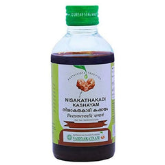 Vaidyaratnam Nisakathakadi Kashayam Liquid 200 ML Vaidyaratnam Nisakathakadi Kashayam Liquid 200 ML