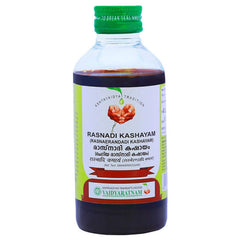 Vaidyaratnam Rasnadi Kashayam Liquid 200 Ml Vaidyaratnam Rasnadi Kashayam Liquid 200 Ml