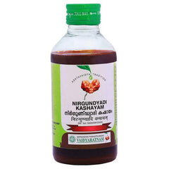 Vaidyaratnam Nirgundyadi Kashayam Liquid 200 Ml Vaidyaratnam Nirgundyadi Kashayam Liquid 200 Ml