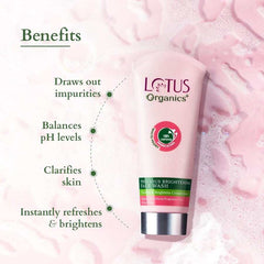 Lotus Organics+ Cosmetics Lotus Precious Brightening Facewash 100g Lotus Organics+ Cosmetics Lotus Precious Brightening Facewash 100g