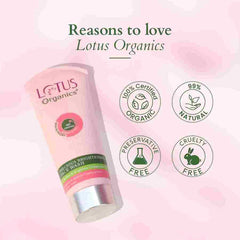 Lotus Organics+ Cosmetics Lotus Precious Brightening Facewash 100g Lotus Organics+ Cosmetics Lotus Precious Brightening Facewash 100g