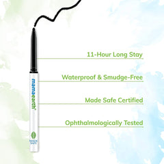 Mamaearth Charcoal Black Long Stay Kajal with Vitamin C & Chamomile Mamaearth Charcoal Black Long Stay Kajal with Vitamin C & Chamomile