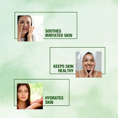 Bakson's Sunny Herbals Aloe Vera Skin mit Aloe Vera für gesunde Hautpflege, Gel, 100 g Bakson's Sunny Herbals Aloe Vera Skin mit Aloe Vera für gesunde Hautpflege, Gel, 100 g
