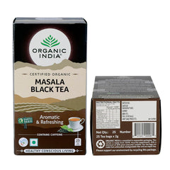 Organic India Masala Black Tea 25 Teabags Organic India Masala Black Tea 25 Teabags
