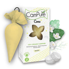 Mangalam CamPure Camphor Cone Original,Rose,Jasmine,Sandalwood,Bhimseni,Lavender & Mogra Mangalam CamPure Camphor Cone Original,Rose,Jasmine,Sandalwood,Bhimseni,Lavender & Mogra